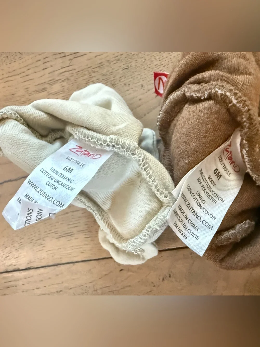 Zutano & Burt’s Bees Baby Booties 3-Pair Lot 3–6M